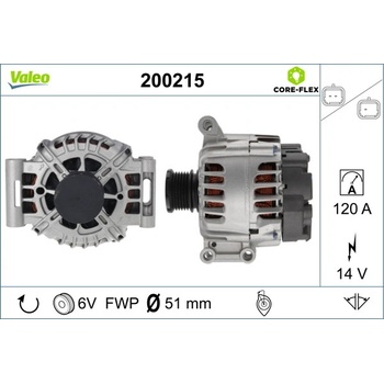 generátor VALEO 200215