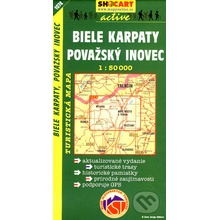 Biele Karpaty, Pov.Inovec 1:50 000