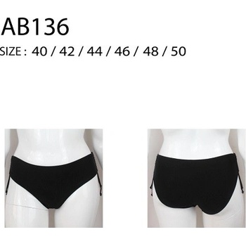 Modera AB136 dámské plavkové kalhotky černé