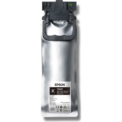 EpsonSurelabBlaek Epson T46K1 Black 250 ml ink bag for SureLab SL-D1000 (C13T46K14N)