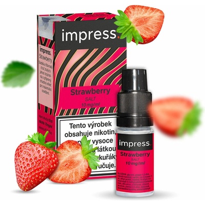 Impress Salt Strawberry 10 ml 10 mg