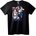 NOONEBRAND Тениска Аниме кралство - 2XL, Black