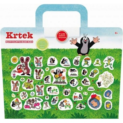 Pěnové samolepky Puffy taštičky Krtek