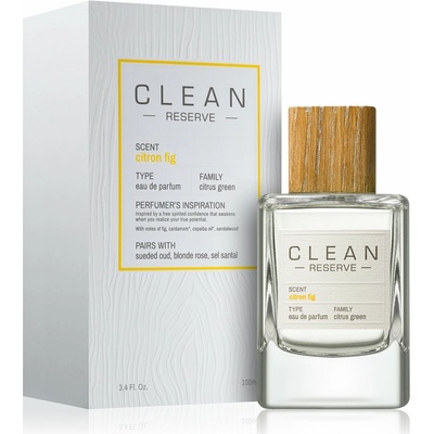 Clean Reserve Collection Citron Fig parfémovaná voda unisex 100 ml