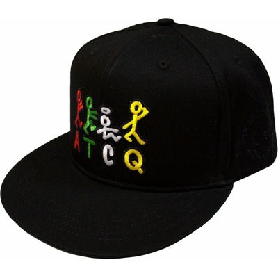A Tribe Called Quest Stick Figures Logo Side Print Black