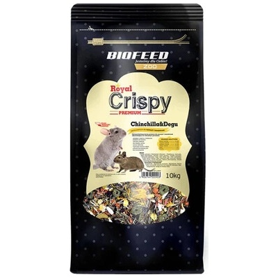 Biofeed Royal Crispy Prémiové krmivo pre činčily a osmáky 10 kg