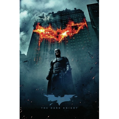 Plagát, Obraz - The Dark Knight Trilogy - On Fire, 26.7 × 40 cm