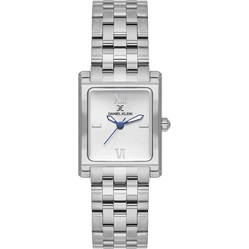 Daniel Klein DK. 1.14111-1 - Дамски часовник, Premium, Кварцов, 23x29.5mm, 3 ATM, Сребрист