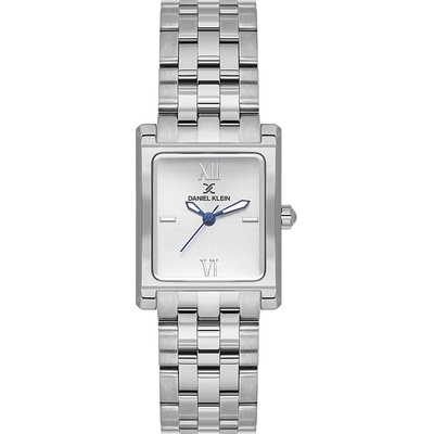 Daniel Klein DK. 1.14111-1 - Дамски часовник, Premium, Кварцов, 23x29.5mm, 3 ATM, Сребрист