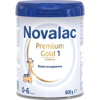 Medis Адаптирано мляко за кърмачета Novalac - Premium Gold 1, 800 g (1901100000)