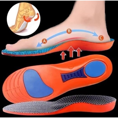 Veiras Комфортни стелки за Обувки с вътрешна опора от силикон и полиуретанова пяна (ps)