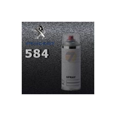 PEUGEOT 584 GRIS GRAPHITE metalická barva Sprej 400ml