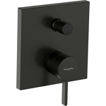 Hansgrohe Finoris - Скрита батерия, за 2 уреда, матиран черен хром 76415340 (76415340)