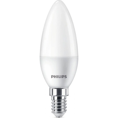 Philips svítidla žárovka LED svíčka, 5W, E14, studená bílá