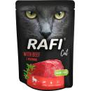 Dolina Noteci Rafi Cat Adult s hovězím masem 10 x 0,3 kg