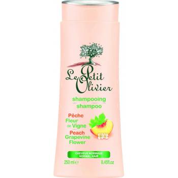 Le Petit Olivier šampon pro normální vlasy broskev a hroznové květy 250 ml