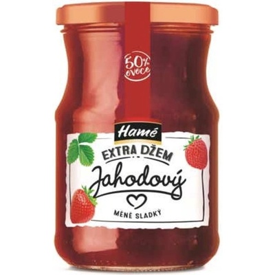 Hamé extra Džem jahoda méně sladký 640 g