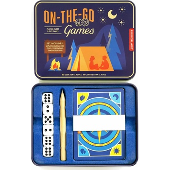 Kikkerland Комплект игри Kikkerland On-The-Go Games