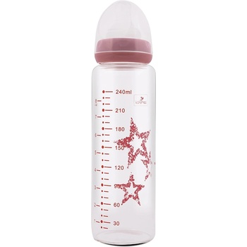 Image 1 of Lorelli Стъклено шише Lorelli - Anti colic, 240 ml, розово (10200880003)
