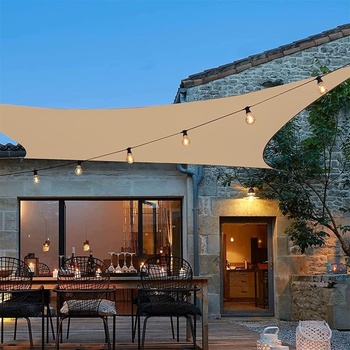 Водоустойчив сенник, бежов 2 х 2 м