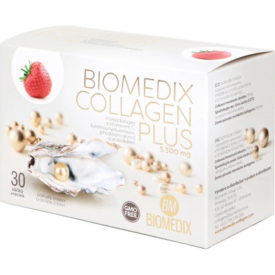 Biomedix Collagen Plus Jahoda 30 sáčků