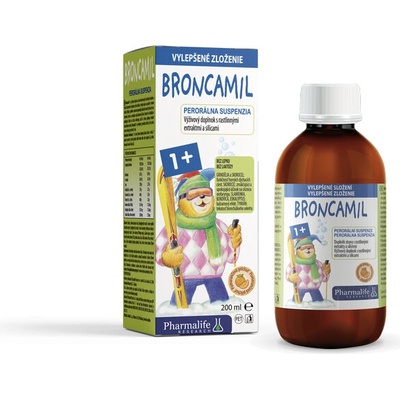Pharmalife Broncamil 1+ sirup pomaranč 200 ml