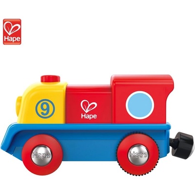 Hape - Цветно локомотивче с батерия