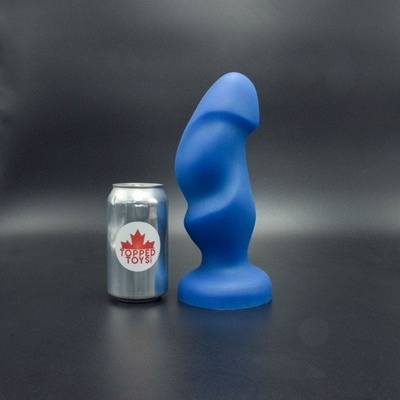 Topped Toys Hilt 95 Blue Steel prémiové silikonové dildo 24,5 x 7,6 cm