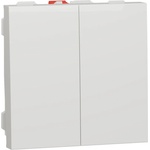 Schneider Electric SE Сериен ключ 2 мод. цвят Бял Unica - NU321118 (NU321118)