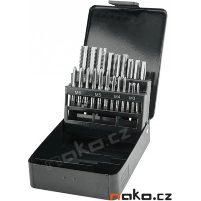 EXTOL PREMIUM 29301 sada závitníků M3-M12, 21ks