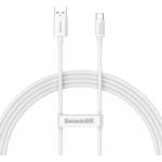 Baseus Кабел за данни Baseus Superior, Type-C, 100W, 1.5m, White - 40451 (DE-40451)