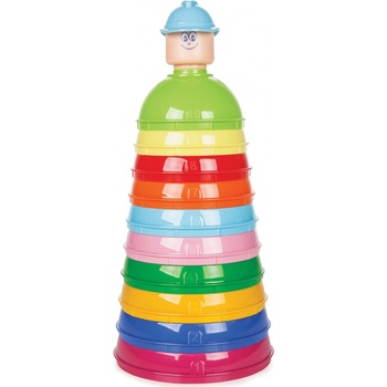 Pilsan Toys Výchovné barevné kalíšky 10 ks