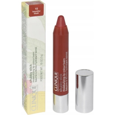 Clinique Chubby Stick Moisturizing Lip Colour Balm hydratačný rúž 10 Bountiful Blush 3 g