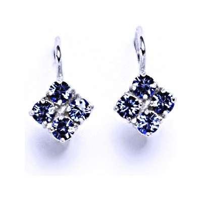 Čištín s krystaly Swarovski Light Saphire NK 1324