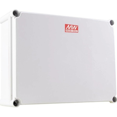 MEAN WELL pouzdro, Průmyslová skříň, Venkovní kryt 340 x 280 x 130 PC, polykarbonát, plast šedá 1 ks