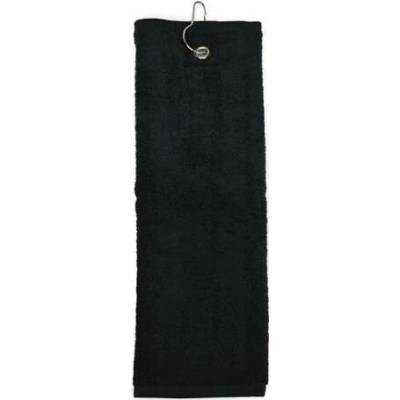 The One Towelling Golfový uterák 40 x 50 T1 Golf Black 40 x 50 cm