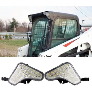  Комплект Лед Диодни Фарове Led Халогени OSRAM LEDs 188мм/174мм/150мм 90W Подходящи За Мини Багер Bobcat