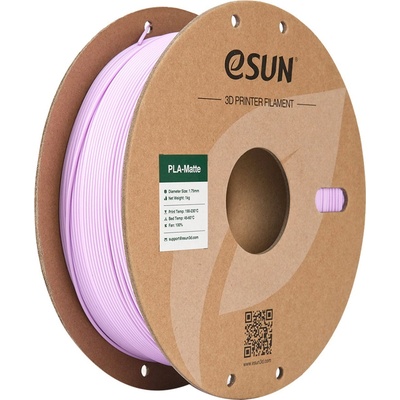 eSUN PLA-Matte Lilac - 1, 75 mm / 1000 g (PLA-MT175O-ZA1P1)