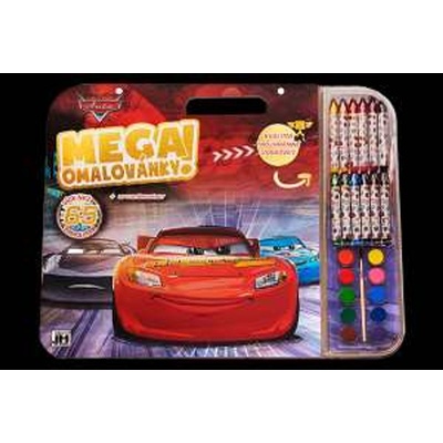 Mega omalovánkový set Auta