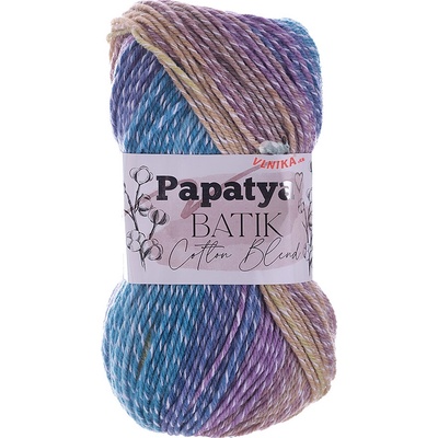 Kamgarn Příze Papatya Batik Cotton Blend Varianta: 1010