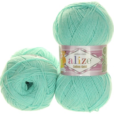 Alize Cotton Gold zelená aqua 15