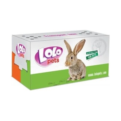 LOLOPets kartonová krabička na transport 27 x 13 x 13 cm