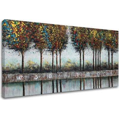 Obraz na plátne STROMY - 50x100 cm