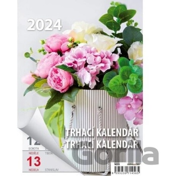 Týdenní trhací A5 Týždenný trhací A5 nástěnný 2024