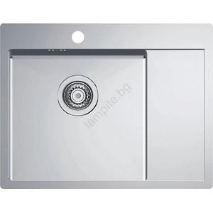 Alveus 1124383 - Кухненска мивка QUARTO 61, 5x48 см сатен (AV0054) Мивка за вграждане
