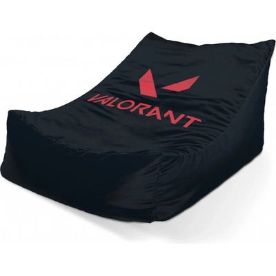 Sablio sedací vak Lounge Valorant Black 80 x 95 x 50 cm