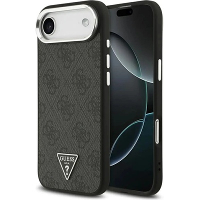 GUESS Калъф Guess 4G Triangle Logo MagSafe за iPhone 17 Air - черен