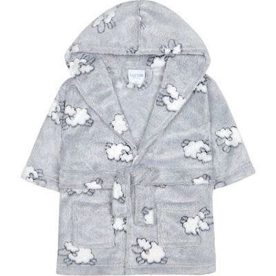 Dětský župánek Ovečky - šedý