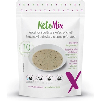 KetoMix Proteinová polévka s kuřecí příchutí 10 porcí 250 g
