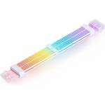 Jonsbo Захранващ кабел Jonsbo PC Light Cable, 2x 8-Pin PCIe, RGB, 300 mm, бял (JONSBO-ZUAD-1562)